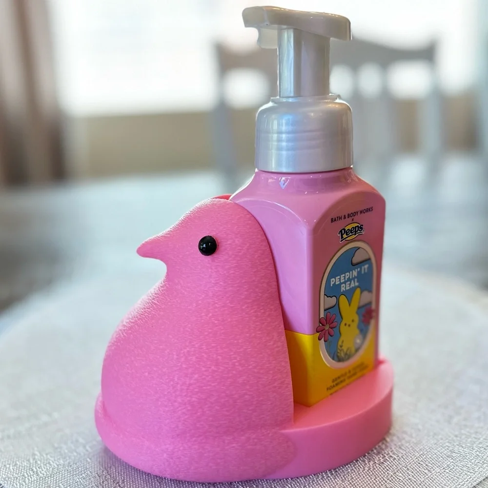 Peeps Chick Soap Holder for Bath & Body Works Bottles